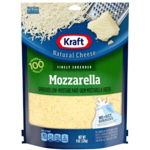 Kraft Natural Finely Shredded Mozzarella Cheese - 8oz
