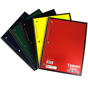 Norcom Notebook, 1 Subject, College Ruled, 70 Sheets