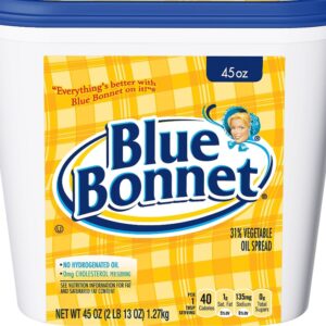 Blue Bonnet Vegetable Oil Spread, 31% 45 Oz