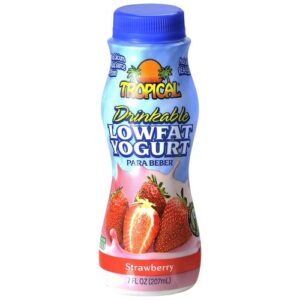 Tropical Drinkable Lowfat Yogurt, Strawberry