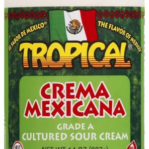 Tropical Crema Mexicana Cultured Sour Cream, 14 Ounce