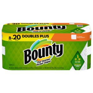 Bounty White Full Sheets Double Plus Rolls Paper Towels