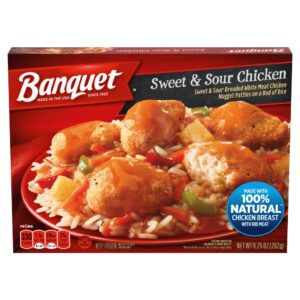 Banquet Classic Sweet And Sour Chicken, Frozen Meal - 9.25 Ounce