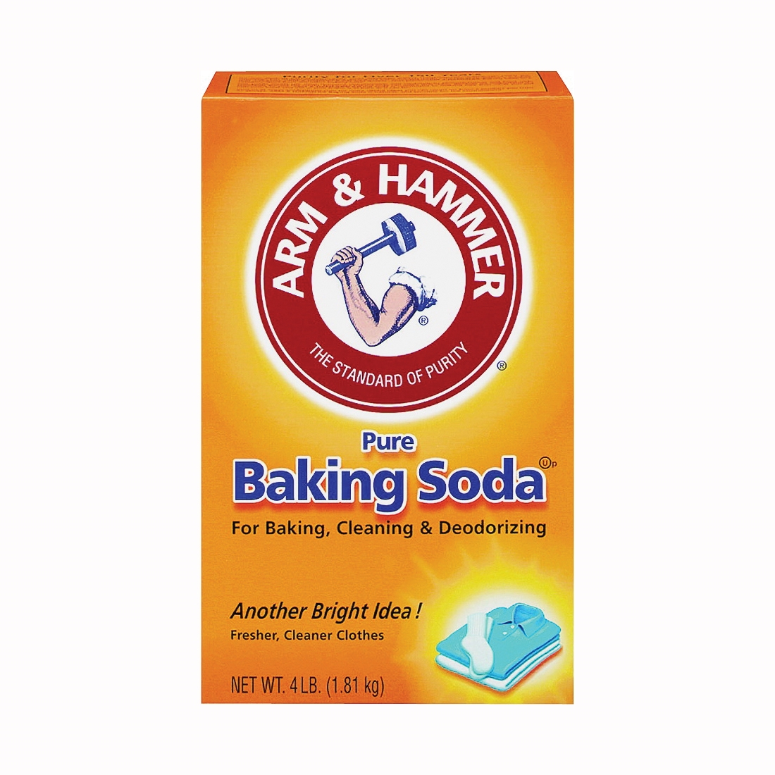 Arm & Hammer Pure Baking Soda Value Size!, 4 Lb