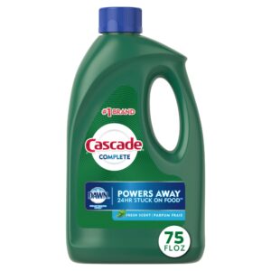 Cascade Complete 75 Oz. Fresh Scent Gel Dishwasher Detergent With Dawn