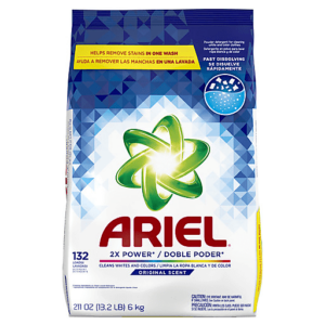 Ariel 211 Oz. Original Scent Powder Laundry Detergent 132 Loads