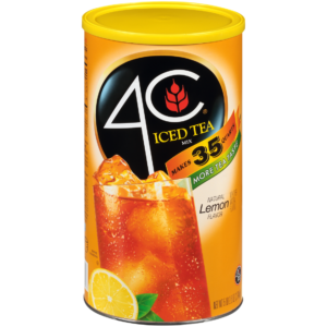 4C Iced Tea Mix, Lemon, 5.59 Lb Tub