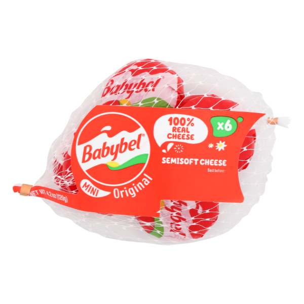 Babybel Semisoft Cheese, Original, Mini