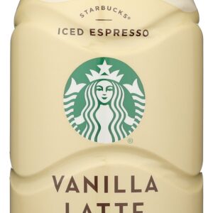 Starbucks Iced Espresso Beverage Vanilla Latte Flavored 40 Fl Oz Bottle