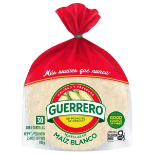 Guerrero White Corn Tortillas 30 Ct Bag