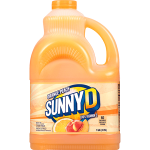 Sunny D Orange Peach Citrus Punch 1 Gal. Jug