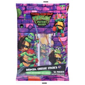 Ninja cheese sticks Nickelodean Teenage Mutant Turtles Colby Jack & Monterey Jack