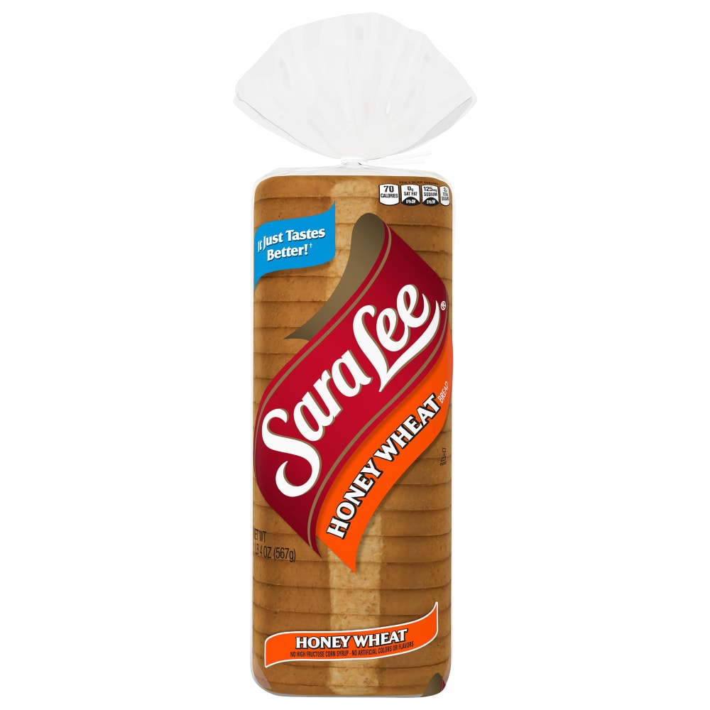 Sara Lee Honey Whole Wheat Bread - 20oz