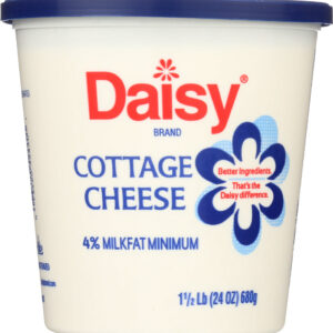 Daisy Cottage Cheese, Small Curd, 4% Milkfat Minimum 24 Oz