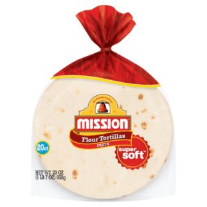 Mission Super Soft Fajita Flour Tortillas 20 Ct Bag