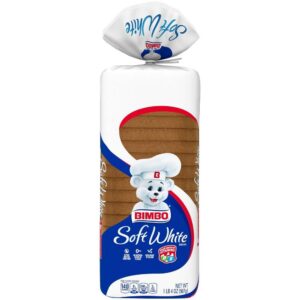 Bimbo Soft White Bread - 20oz