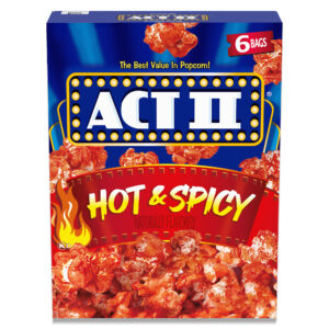 Act II Popcorn, Microwave, Hot & Spicy