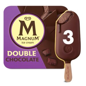Magnum Double Chocolate Bar 3ct