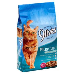 9Lives Plus Care Dry Tuna & Egg Flavors Cat Food 3.15lb