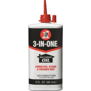 3 In One General Purpose Household Oil Oz. Bottle
