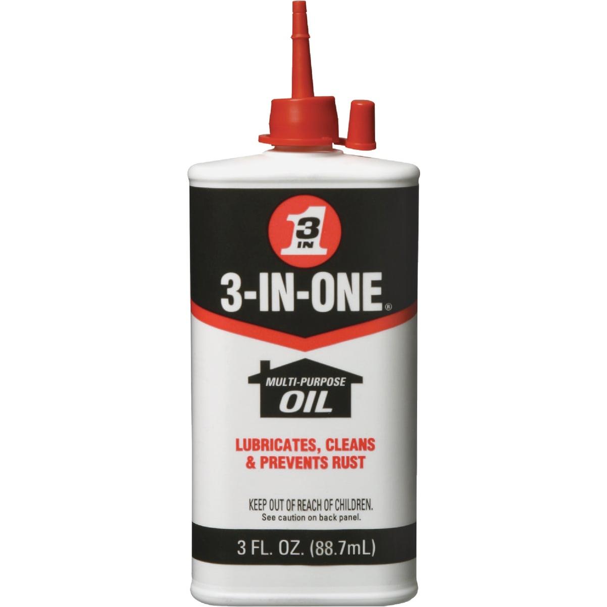 3 In One General Purpose Household Oil Oz. Bottle