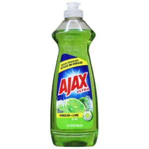 Ajax Dish Liquid, Vinegar + Lime 12.4 Fl Oz