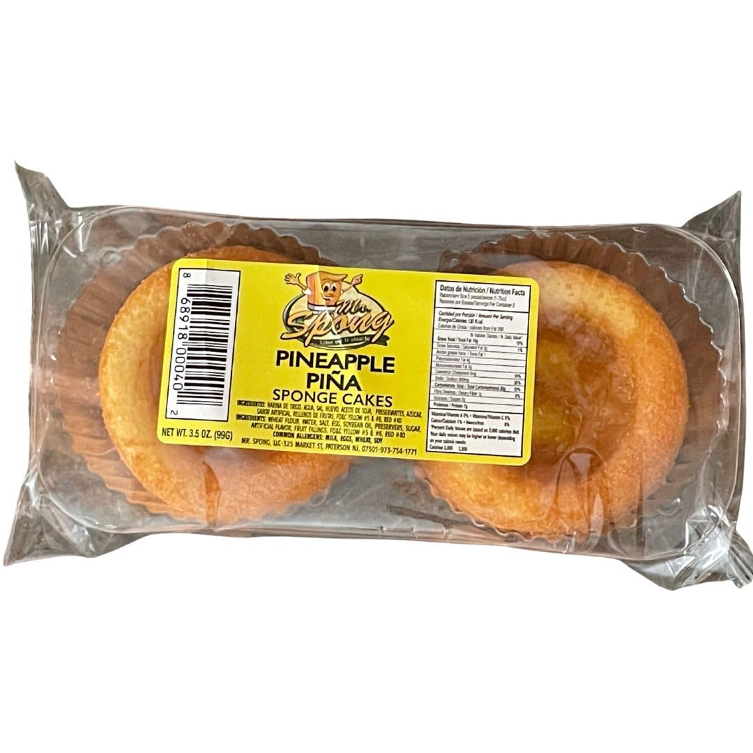 Mr. Spong 19424 - Pineapple - 2ct/3.5oz - BOX: 12 Units