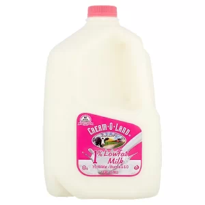 Cream O Land Milk, Lowfat, 1% Milkfat 1 Gal