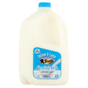 Cream O Land Milk, Fat Free 1 Gal