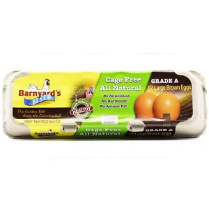 Barnyard's Best All Natural Cage Free Eggs - 50 G